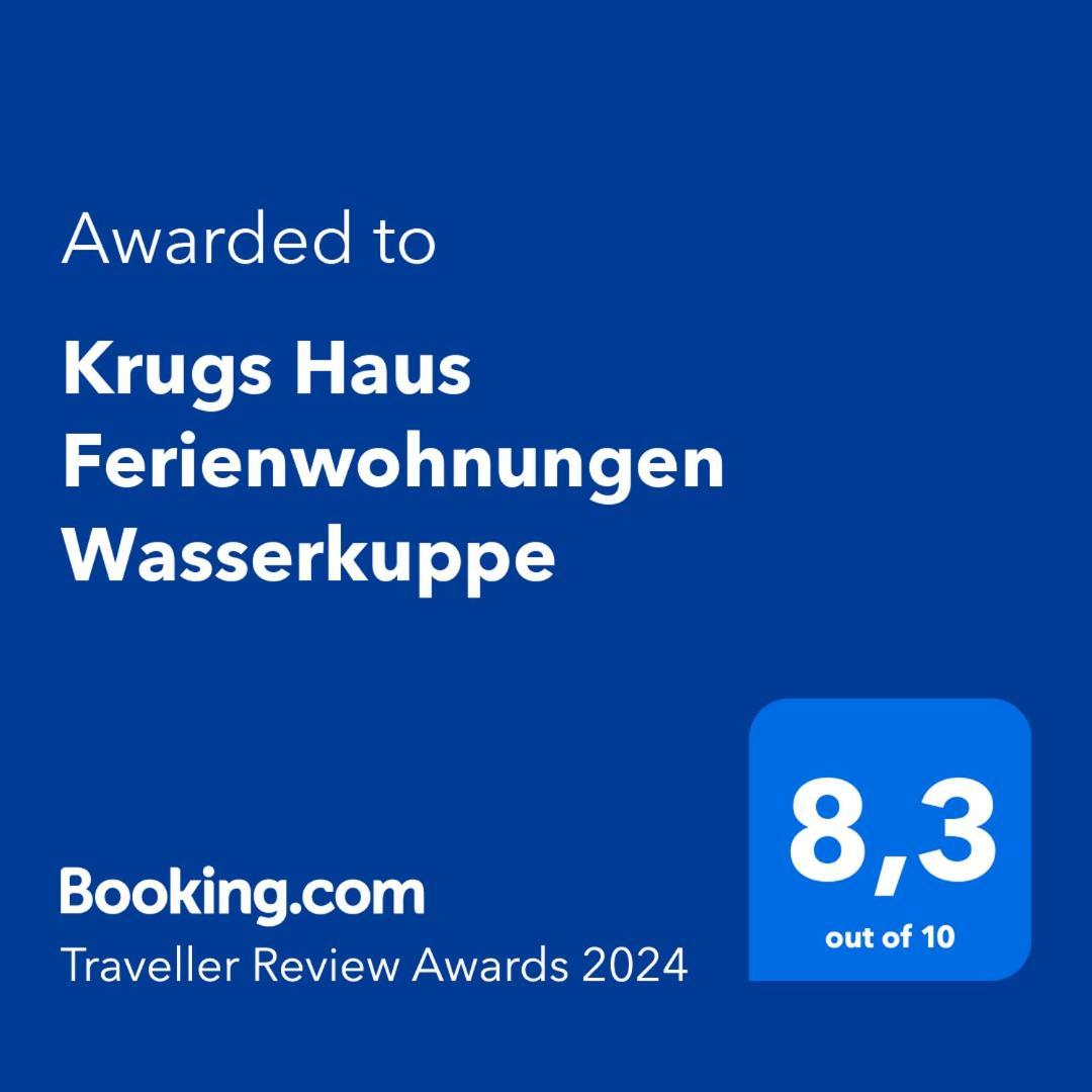 Krugs Haus Ferienwohnungen Wasserkuppe Ebersburg Ngoại thất bức ảnh